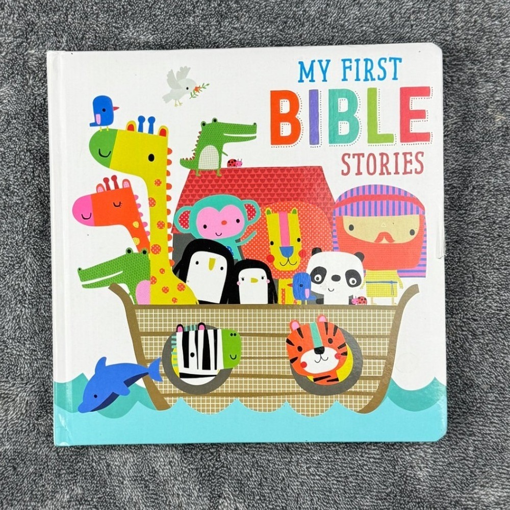 My First Bible Stories Board‎ Book Kids Christian Make Believe Ideas 2016